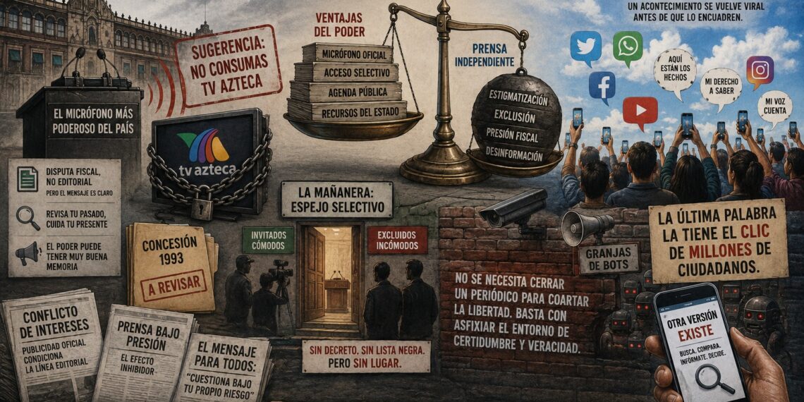 La libertad de expresión bajo sospecha