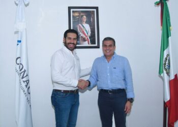 Yamil Melgar fortalece coordinación con Conagua para proyectos hídricos en Tapachula