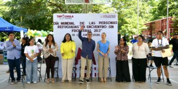 Yamil Melgar reafirma el compromiso humanista de Tapachula con las personas refugiadas y en contexto de movilidad