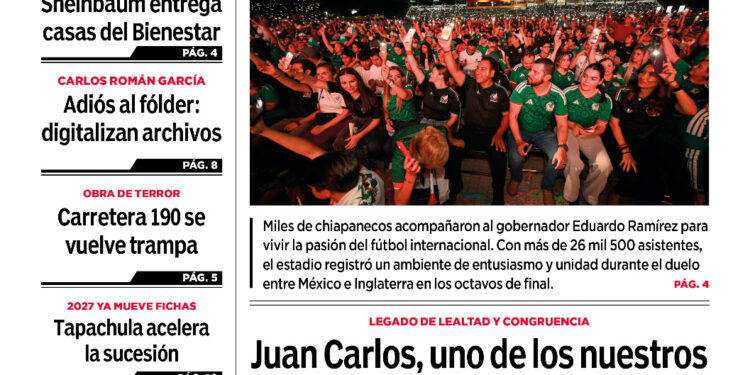 Edición digital de hoy.