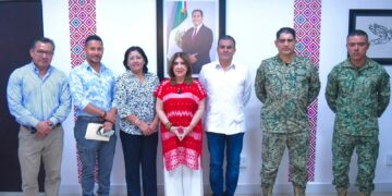 Yamil Melgar fortalece la coordinación por la paz y la seguridad en Tapachula