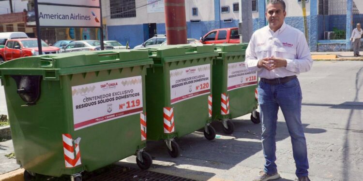 Yamil Melgar fortalece acciones para mantener limpio Tapachula