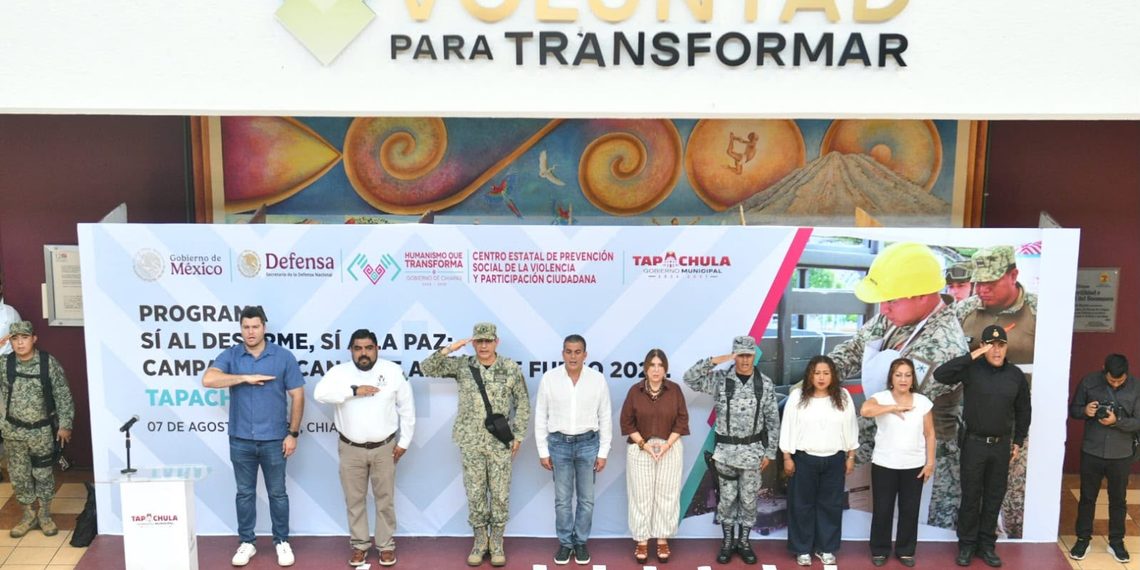 Unidad por la Paz en Tapachula: Yamil Melgar.