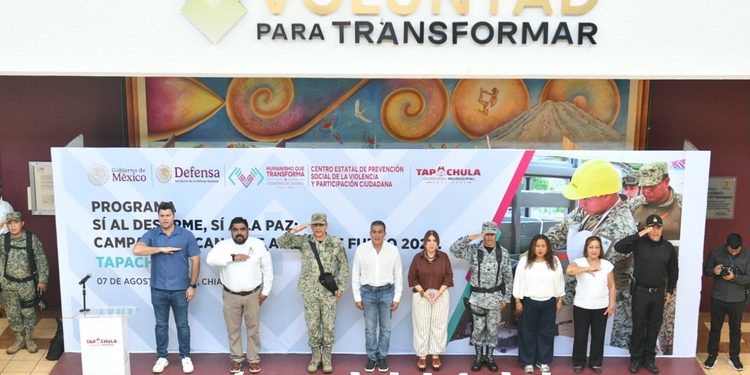 Unidad por la Paz en Tapachula: Yamil Melgar.