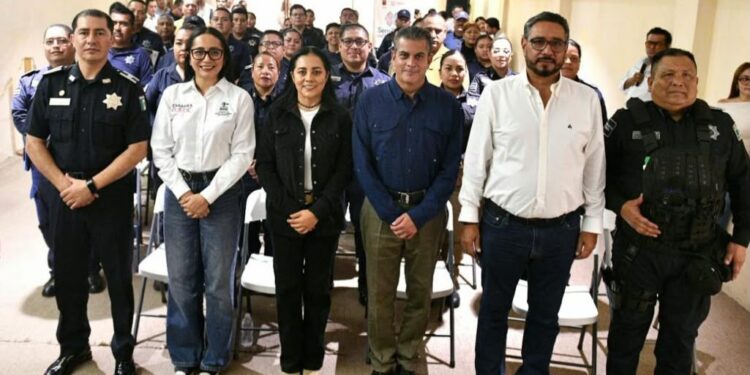 EDUARDO RAMÍREZ Y YAMIL MELGAR FORTALECEN ENTORNOS SEGUROS PARA LAS MUJERES EN TAPACHULA