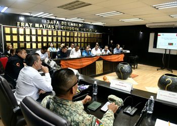 TRAS 10 AÑOS SIN ACTUALIZARSE, YAMIL MELGAR PRESENTA ATLAS DE RIESGO ANTE CONSEJO DE PC