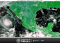 Prevén lluvias intensas en Chiapas; mantienen vigilancia por huracán Polo y depresión tropical Dieciocho-E