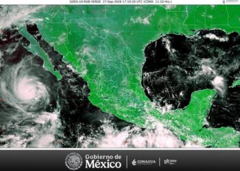 Prevén lluvias intensas en Chiapas; mantienen vigilancia por huracán Polo y depresión tropical Dieciocho-E