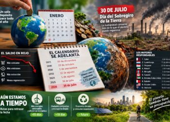 LA TIERRA EN NÚMEROS ROJOS