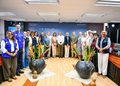 Yamil Melgar fortalece la cooperación humanitaria en Tapachula