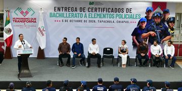 Ayuntamiento de Tapachula refrenda compromiso con la profesionalización de policías municipales